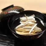 道人 - 松茸と鱧のお椀
