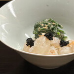 道人 - 先付　伊勢海老胡麻和え