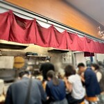 麺屋ひょっとこ - カウンター7席のみのお店です