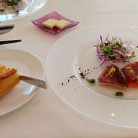 ラー・エ・ミクニ - パンとバターと前菜