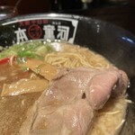 河童ラーメン本舗 - チャーシュー、めんま