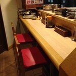 味庵喰好 - カウンター席