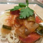 ちかゑ - 夏野菜の冷製パスタ