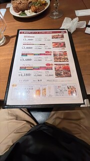 h THE BUFFET - MENU