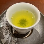 馳走 啐啄一十  - お飲み物②煎茶(30℃超のお湯で淹れた煎茶)