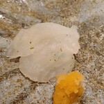 馳走 啐啄一十  - ⑤虎魚(広島県江田島産、2日寝かせ)