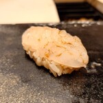 くろ﨑 - 追加　白海老昆布〆