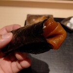 くろ﨑 - 焚き上げりの干瓢の手巻