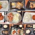 食堂 こめ寅 - 贅沢定食単品5種と3セット,こめ寅20231003イオンモールナゴヤドーム前店(名古屋市)TMGP撮影