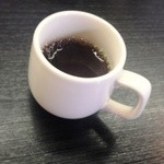 カレーハウス印度亭 - サービスのコーヒー
