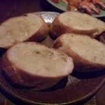 うまうま - 2013.10. ガーリックトースト（一個で\160）