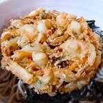 そば処 大和 -  冷やしかき揚げ（海鮮）