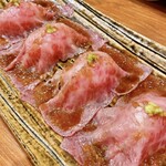Nikuandokushibarukuukai - A5肉寿司