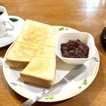 ブラジルコーヒー - 厚切りトーストセット¥50