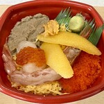 福岡 丼丸 - オホーツク丼　アップ