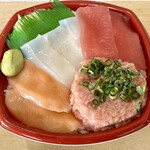 福岡 丼丸 - 丼丸丼（シャリ大盛）