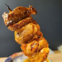 厳選焼鳥 一石三鳥 本店 - 希少部位 ずり壁 見た目から美味しそー❤️