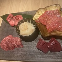 黒毛和牛焼肉 薩摩 牛の蔵 麻布十番店 - 焼肉6種盛