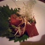 うまうま - 2013.10. まぐろわさび和え（\710）