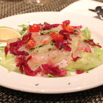 カーポラヴォーロ - 大分産 真鯛のカルパッチョ