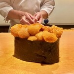 鮨 はしもと - 2023.9.  馬糞海胆