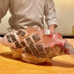 鮨 はしもと - 2023.9.  鰺