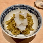 鮨 はしもと - 2023.9.  鮑肝ご飯