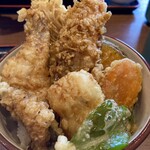 そば 仁や - 天丼セット