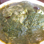 カシミール - ほうれん草チーズ・玄米（０９年９月）