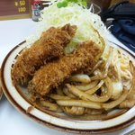 キッチン南海 - イカフライ、しょうが焼き定