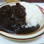 キッチン南海 - 粘度のある独特の食感黒いカレーライス　旨いです！