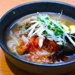 牛酔 - 和出汁でいただく温玉和風冷麺