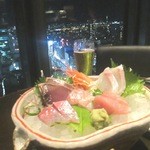 ダイナミックキッチン＆バー 燦 - 夜景とお刺身