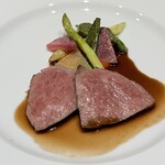 西洋風料理 熱海 KOUWA - 黒毛和牛ロースステーキ