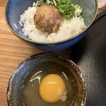 Tori Soba Shimojibashi - 卵かけご飯