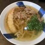 ゆうぜん - 肉海老天うどん　９８０円