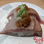 陸奥の國 廻鮮寿司 八千代 - 本マグロ炙りトロ