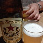 お多幸 - 瓶ビール2本で乾杯