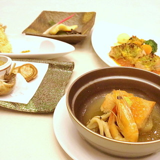 和食ダイニン グ　和可松 - 料理写真:コース料理　例
