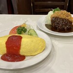 レストラン桂 - オムライス&特性メンチカツレツ