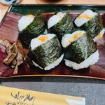 天むす 千寿 天むす茶屋 - 天むすときゃらぶき