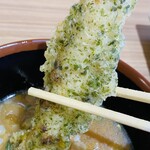 うどん・そば たぬ吉  - 磯辺揚げアップ♫