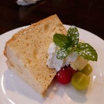 花の木珈琲店 - シフォンケーキ