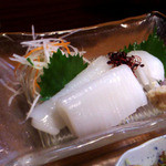 なるこ - 刺身　時価（この日は白イカｏｒマルゴ）