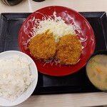 かつや - メンチカツ定食