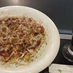 まるさん - 豚玉550円+コーラ200円
