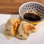 中華ダイニング 一途一心 - 2023.10 焼き餃子 よだれ鶏のタレで