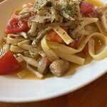 Pizzeria Ciccio - 生パスタの硬さは、ちょうど好みでした。