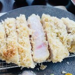 とんかつ 久 - 幻の豚(宮城県牡鹿)　特上ロース(200g)