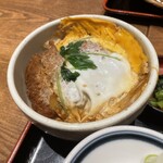 そじ坊 - かつ丼定食（冷たいおそば）